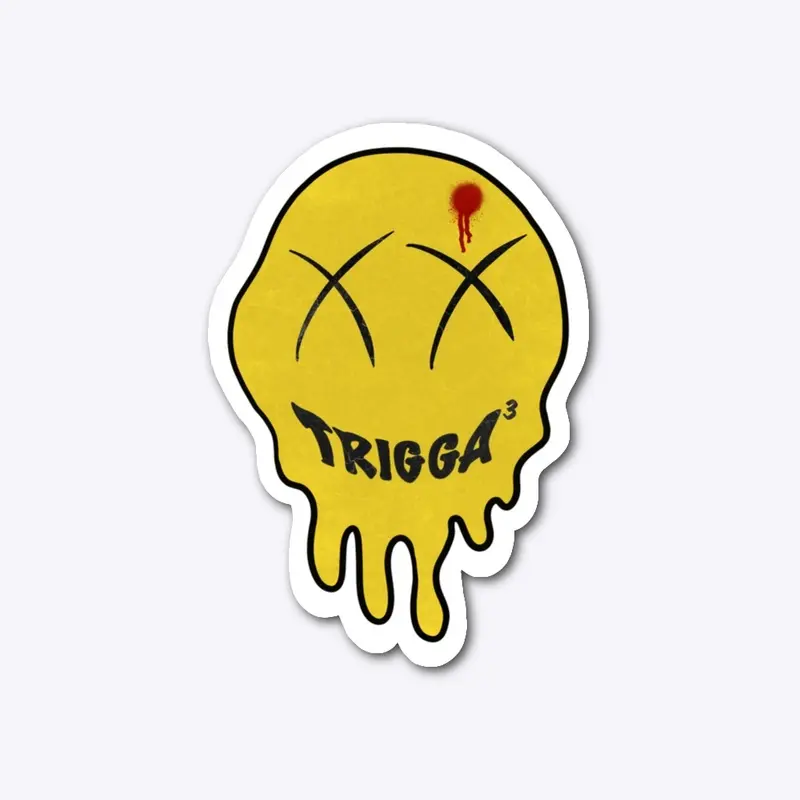 TRIGGA3 SPLAT DECAL